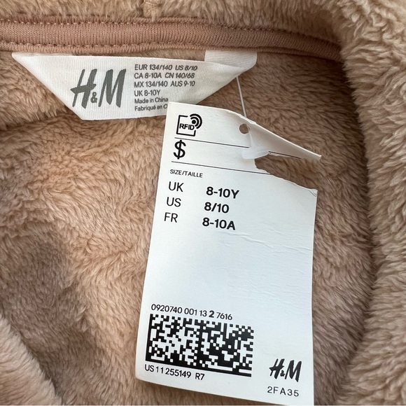 NWT Faux Shearling Hoodie - Picture 13 of 16